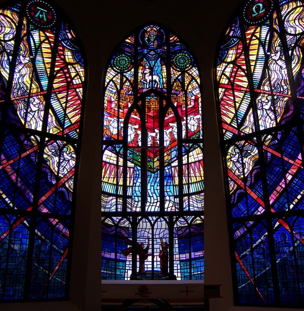 Windows of the New Jerusalem chapel